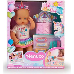 Famosa Nenuco Eenhoorn Verjaardagspop Roze