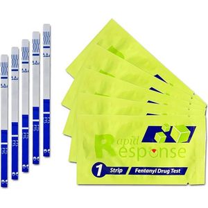 Fentanyl-teststrips met snelle respons - #1 wereldwijd verkochte fentanylstrips - Hulpmiddel voor schadebeperking - Overdosispreventie (5)
