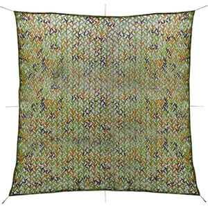 The Living Store Camouflage Net - 2x3m - Oxford Stof - Groen