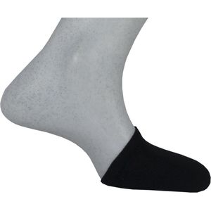 Teckel 2 paar - Teen sokjes - Katoen - Halve sokken - DSS519 - Zwart