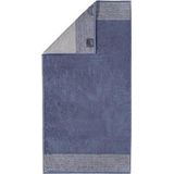Cawo Two-Tone Handdoek Nachtblau 50x100