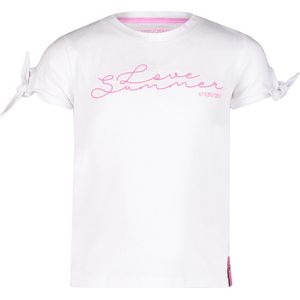 4PRESIDENT T-shirt meisjes - White - Maat 110 - Meiden shirt
