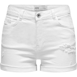 Jacqueline de Yong Broek Jdyblume Mw Fold-up Shorts Dest. Mi 15293951 White Dames Maat - XL