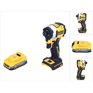 DeWalt DCF 850 N accu-slagmoersleutel 18 V 205 Nm 1/4"" borstelloos + 1x oplaadbare accu 1,7 Ah - zonder oplader