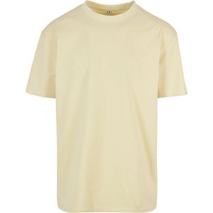 Heavy Oversized Tee met korte mouwen Soft Yellow - XXL