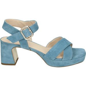 Red Rag 78560 - Sandalen met hak - Kleur: Blauw - Maat: 40