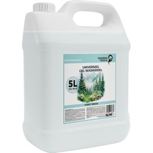 Mamma Terra Vloeibaar Wasmiddel met 90% biologisch afbreekbare ingrediënten | Vol: 5 L | tot 100 wasbeurten - Voordeelverpakking