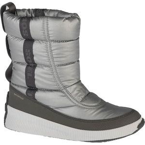 Sorel Out N About Puffy Mid 1876891034, Vrouwen, Grijs, Sneeuw laarzen,Laarzen, maat: 40