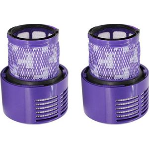 2x Hepa Filter Geschikt voor Dyson V10 - Wasbaar - Vervangt Dyson V10 Filter - Onderdelen - Duurzaam - Premium Kwaliteit.