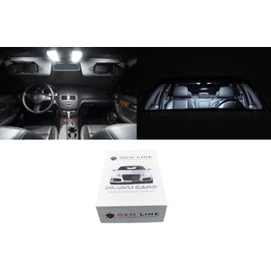 OEM Line LED Interieur Verlichting Lampen Pakket V.2 Hoge Kwaliteit Binnen Verlichting 6000K Wit Licht voor Mercedes Benz C Klasse W204 / S204 / AMG Line / C63 AMG (2007-2014)