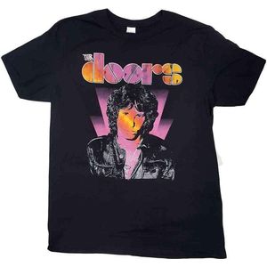 The Doors - Jim Beam Heren T-shirt - L - Zwart