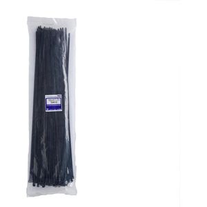 715 x 76 mm Zwarte Kabelbinders - 100 stuks - Extra Sterk
