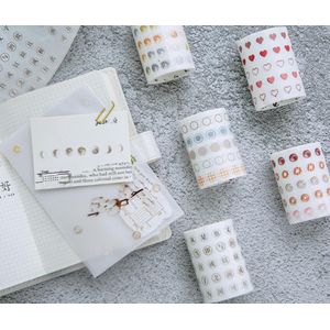 Maanstanden Stippen Washi Tape Stickers | Leuke To Do Dots | Bullet Points | Takenlijstjes Maken | Organizing | Organiseren| Taken lijst Maken | Planning | Planner Maken | Plannen | Bullet Journal | Journalling | Masking Tape | Maanstanden Maanfasen