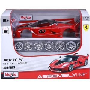 Ferrari FXX K Model Kit (Bouwpakket) 1:24 Maisto - Modelauto - Schaalmodel - Miniatuurauto