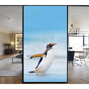 Raamfolie Pinguïn - 60 x 120 cm