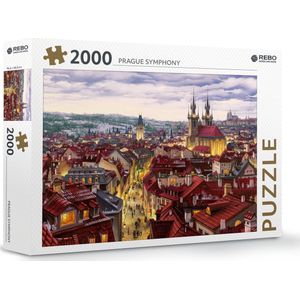 Rebo legpuzzel 2000 stukjes - Prague Symphony