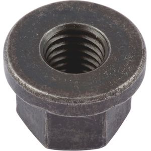 Wurth - DIN 6331 blank staal 10 - Zeskantmoer met kraag, h = 1,5 x d DIN 6331, staal 10, blank - x 50 st