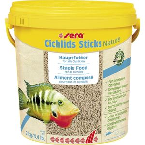 sera Cichlids Sticks Nature 10 liter - 2 kg
