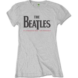 The Beatles - Candlestick Park Dames T-shirt - M - Grijs