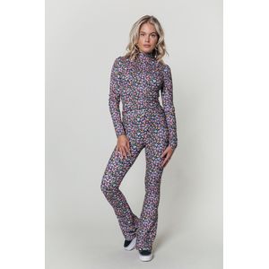 Colourful Rebel Mini Flower Peached Flare Broek - Maat M