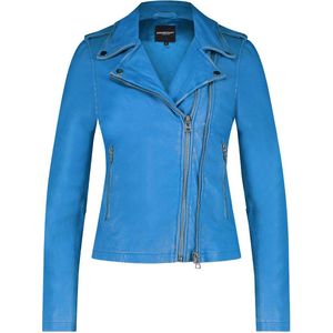 Goosecraft Jas Gc Biker513 102321034 Tranquil Blue Dames Maat - S