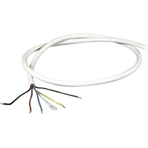 Scanpart perilex kabel 2.5 meter - Aansluitkabel geschikt voor oven fornuis en kookplaat - 5 aderig - Wit