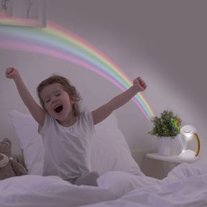 Nachtlamp met regenboog projector - Kinderen - Innovagoods