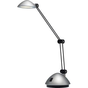 Hansa bureaulamp Space, LED-lamp, zilver