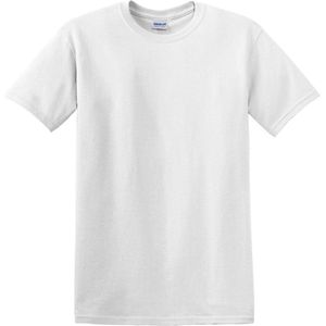 5x Gildan 5000 Heavy Cotton T-Shirt - wit - L