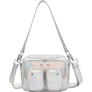 Nunoo Kleine Crossbodytas / Schoudertas Dames - Ellie Recycled Cool - Zilver