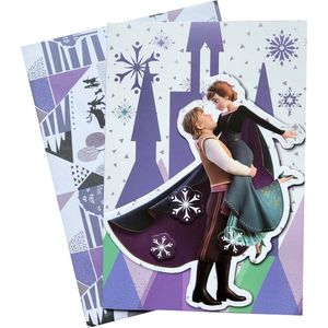 Disney Frozen - 3D wenskaart met envelop - Anna - Elsa - Christof - Verjaardag - kado - cadeau