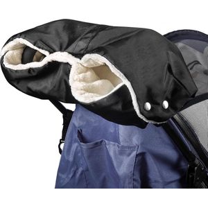White-label Handmoffen Scooter - Handwarmers Fiets - Handschoenen Winter - Wanten - Zwart