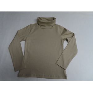 Sous pull - Trui - Meisje - Beige - Effen - 6 jaar 116