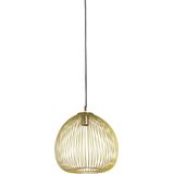 Light & Living Hanglamp Rilana - Licht Goud - Ø34cm - Modern - Hanglampen Eetkamer, Slaapkamer, Woonkamer