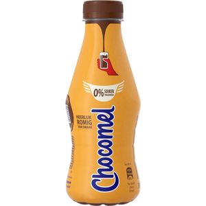 Chocomel - 0% Suiker - Heerlijk Romig - Petfles - 6 x 300 ml