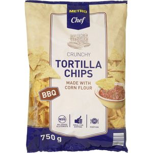 METRO Chef Tortilla chips BBQ 750 gram