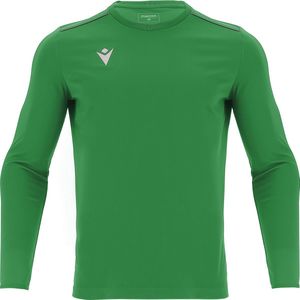 Macron Rigel Hero Voetbalshirt Lange Mouw Heren - Groen | Maat: M