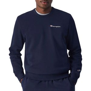 Champion Small Logo Fleece Crewneck Sweater Heren - Maat S