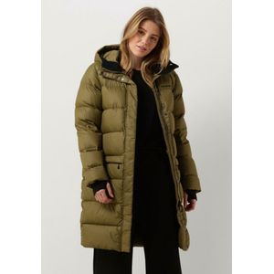 Peak Performance W Frost Down Coat Jassen Dames - Winterjas - Groen - Maat L