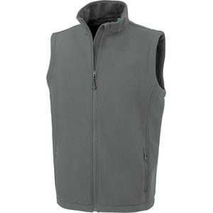 Result Gerecycleerde heren softshell-bodywarmer R902M - grey - XXL