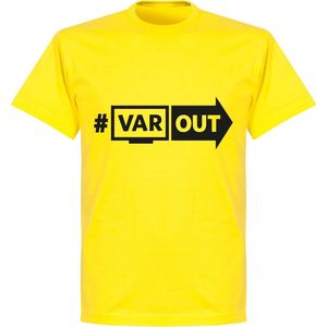 VARout T-Shirt - Geel/ Zwart - M