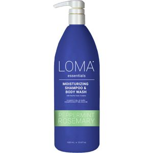 Loma Essentials Healthy Scalp Hydraterende Shampoo Liter | Voor Haartype: Alle | Mannen en Vrouwen | Dagelijks gebruik | Verzorgend | Hydrateert droog haar | Natuurlijk Parabeen vrij | Reinigt en hydrateert het haar
