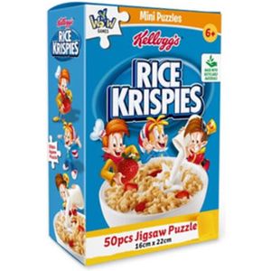 Kellogg’s Rice Krispies puzzel - volwassenen - kinderen - 16 cm x 22 cm - Spaar ze allemaal - Inclusief luxe verpakking - Uitdeelcadeau
