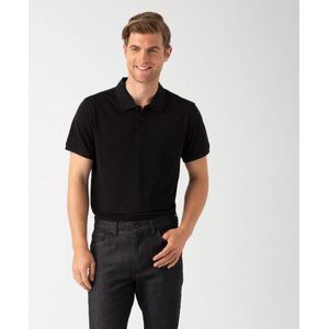 2 Pack- Zwart Men Polo Shirt Piqué Maat XXL - Stofdichtheid: 220 g / m2