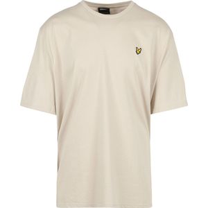Lyle and Scott - Plussize T-shirt Ecru - Heren - Maat 4XL - Comfort-fit