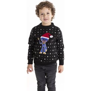 Poppy Playtime Huggy Wuggy Foute Kersttrui Kinderen - Christmas Sweater Kids - Kerst Trui Kinderen Maat 110/116