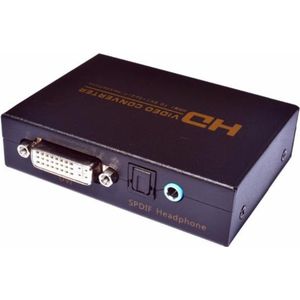 HDMI naar DVI-I Dual Link + Audio converter
