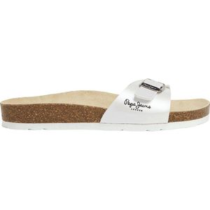 Pepe Jeans Oban Nacar Sandalen Wit EU 37 Vrouw