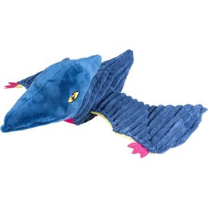 Duvoplus - Speelgoed Voor Dieren - Hond - Pluche Dino Pteranodon Corduroy 36x36x10cm Blauw - 1st