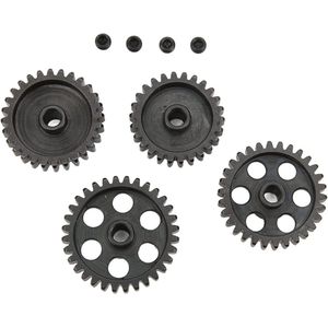 RC Motoroverbrenging Rondselset van Chroom-molybdeen Staal - 26T 28T 30T 32T - 25DP M1.0 - 1/8 RC-auto's - 5 Mm As .